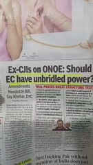 एक देश एक चुनाव यानी चुनाव सरकार की जेब में #onenationoneelection