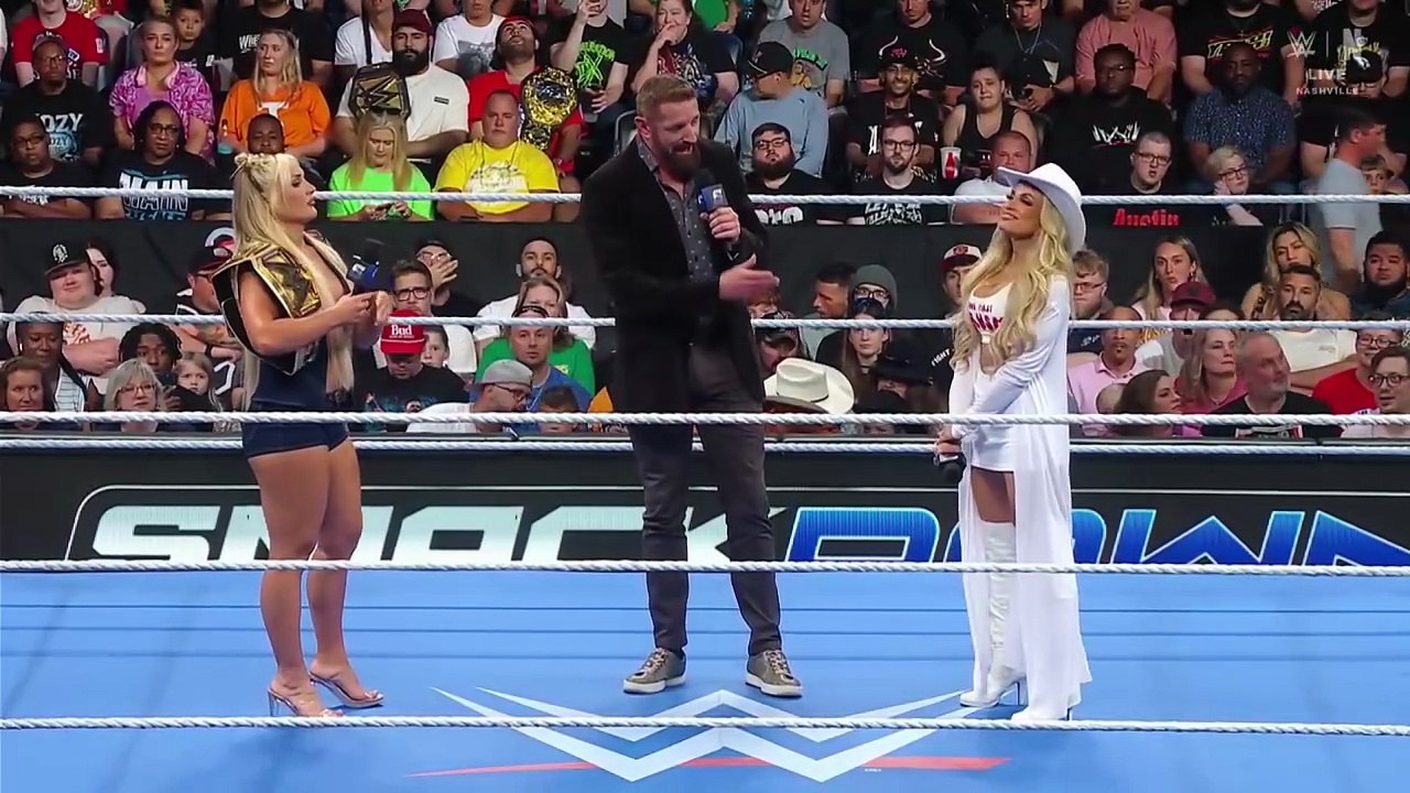 WWE Smack Down _ July 11, 2025 - Jade Cargill gets payback on Naomi rudely interrupting Tiffany Stratton & Trish Stratus for sadistic backstage attack last Friday