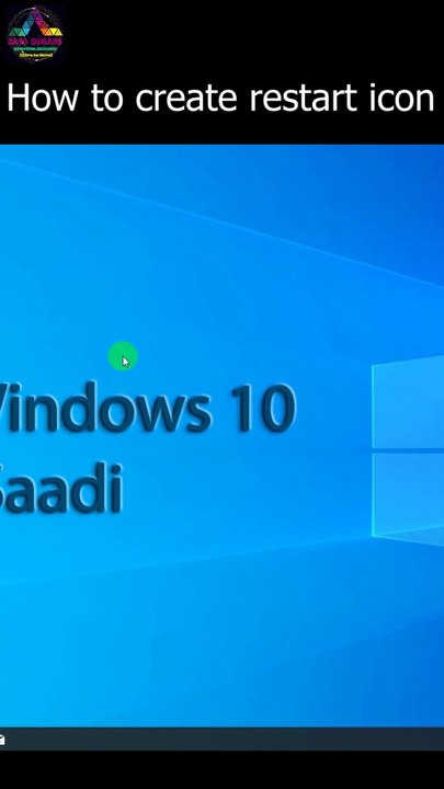 how to create restart icon