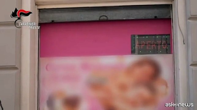 Sfruttamento della prostituzione in un centro massaggi a Trieste