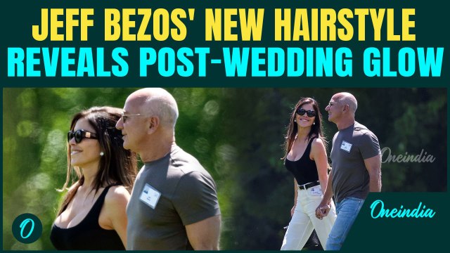Jeff Bezos BACK With Hair? New Hair, Muscles & Post-Wedding Glow STUN the World | Bezos’ Viral Look