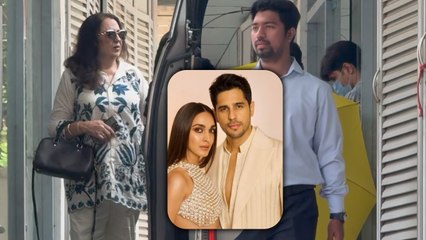 Hidden Look - Sidharth Malhotra & Kiara Advani Clicked At A Doctor's Clinic In Bandra