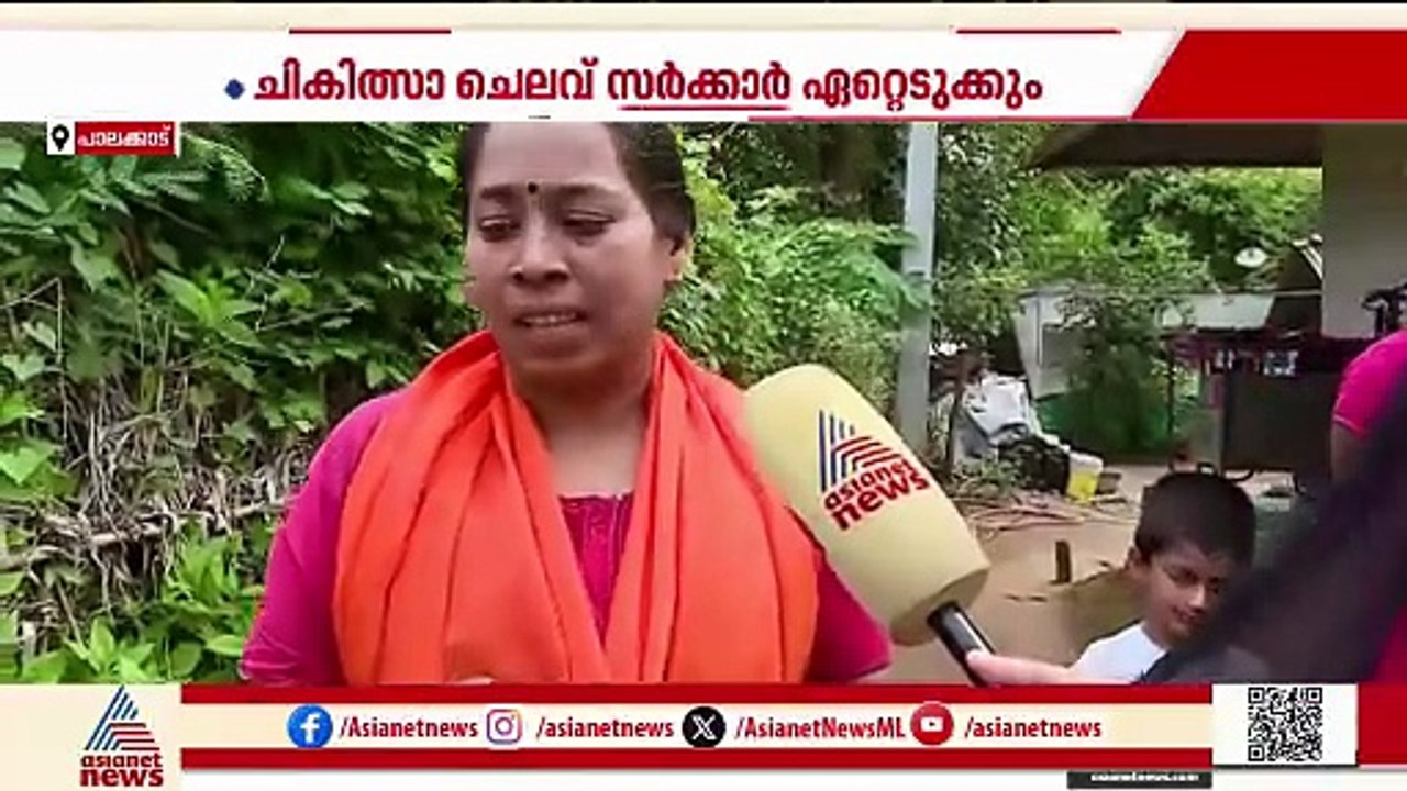പാലക്കാട് കാർ പൊട്ടിത്തെറിച്ച് അപകടം; പൊള്ളലേറ്...