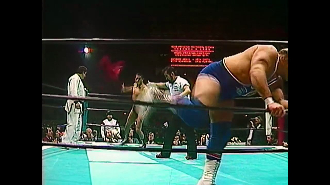 Antonio Inoki & Shota Chochishvili vs. Masa Saito & Brad Rheingans