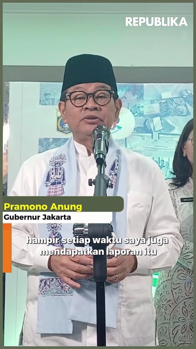 Banyak Keluhan Jalan Rusak, Gubernur Pramono : Itu Akibat Perubahan Cuaca Extreme