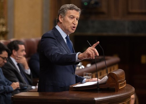 Noticias La Trinchera. Feijóo señala a los prostíbulos de la familia Sánchez