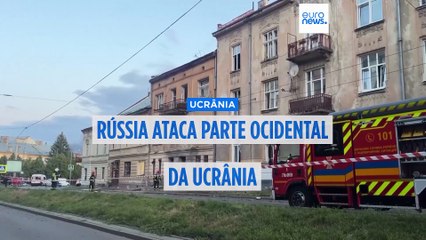 Rússia ataca zona ocidental da Ucrânia