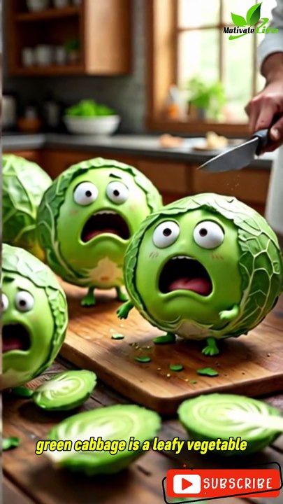 Green Cabbage Crunchy & Healthy