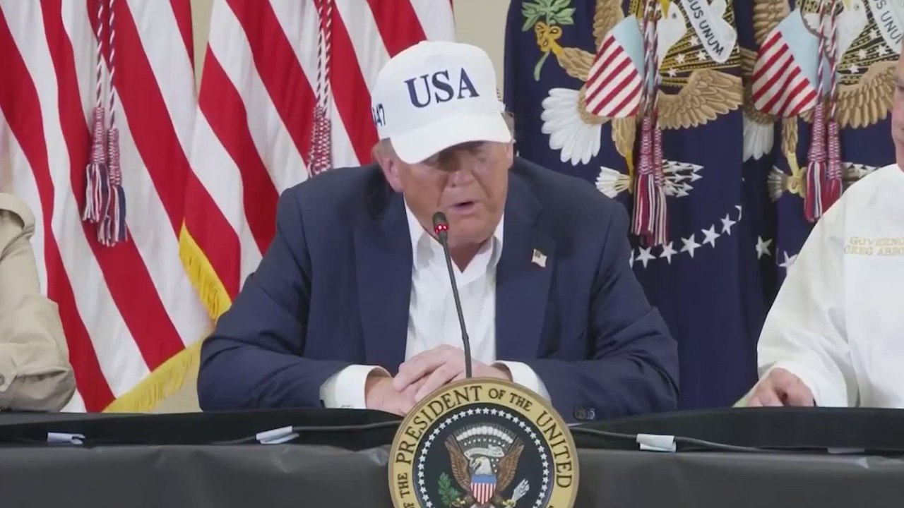TRUMP delivers EMOTIONAL support message to TEXAS flood victims’ families