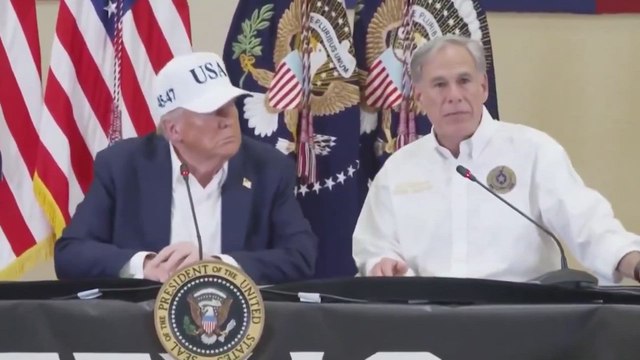 Texas Governor DELIVERS HEARTFELT THANKS to Trump for Flood Aid