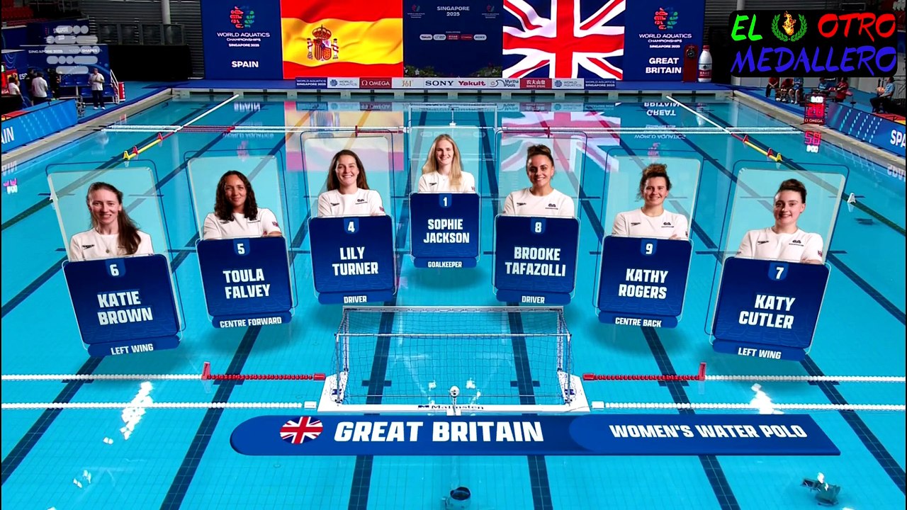 03 España - Gran Bretaña Grupo D Mundial femenino absoluto Singapur 2025