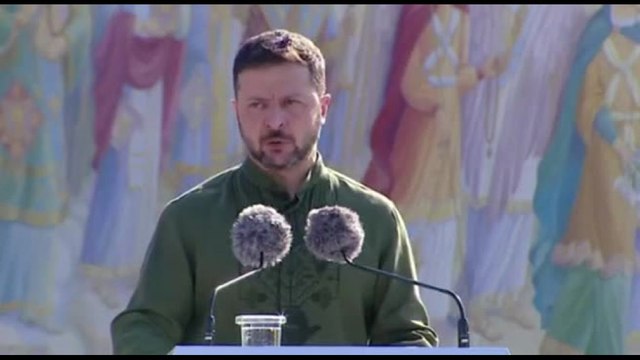 Zelensky: E' in Ucraina che si gioca il futuro dell'Europa