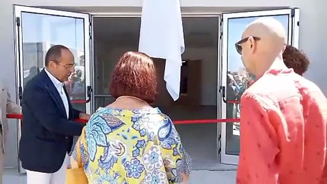 Porto Torres, inaugurato il Centro servizi del porto commerciale: la sala d'ingresso dedicata a Monica Cozzi