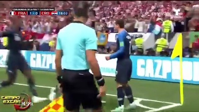 Francia 4-2 Croacia | Final Mundial Rusia 2018 | Resumen y Goles