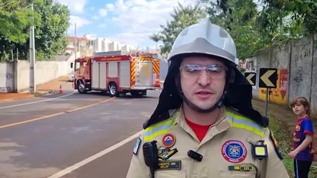 Motorista perdeu controle ao desviar de cachorro, diz Corpo de Bombeiros sobre acidente no bairro Canadá