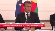 Emmanuel Macron : «La Nouvelle-Calédonie ouvre une nouvelle page de son avenir »