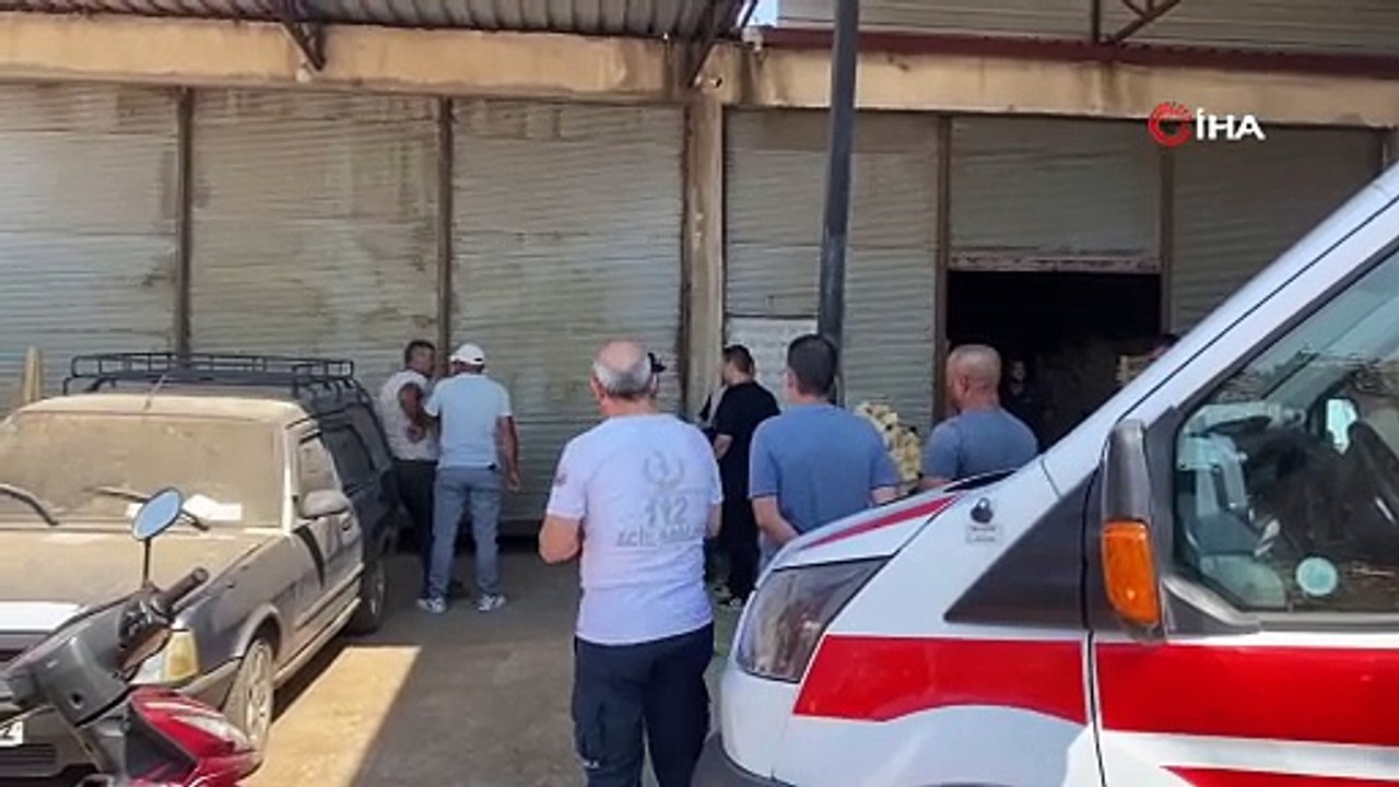 Sanayi sitesinde acı olay