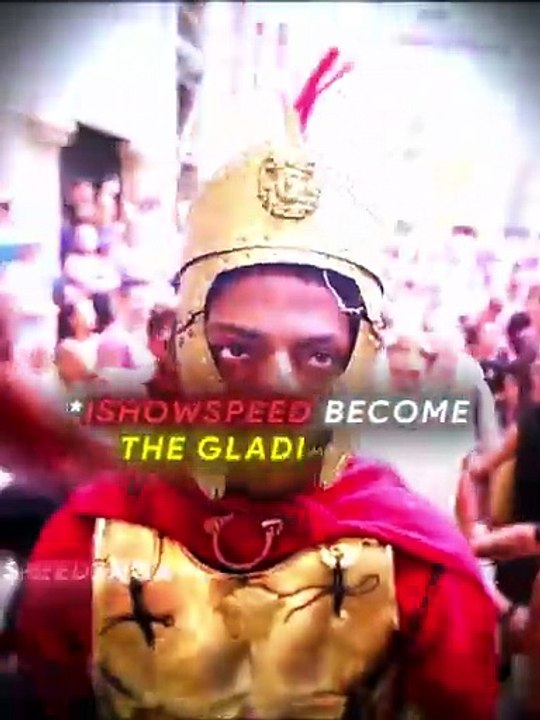 ishowspeed become gladiator