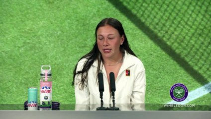 Wimbledon 2025 - Amanda Anisimova, battue 6-0, 6-0 : "J'étais sous le choc"
