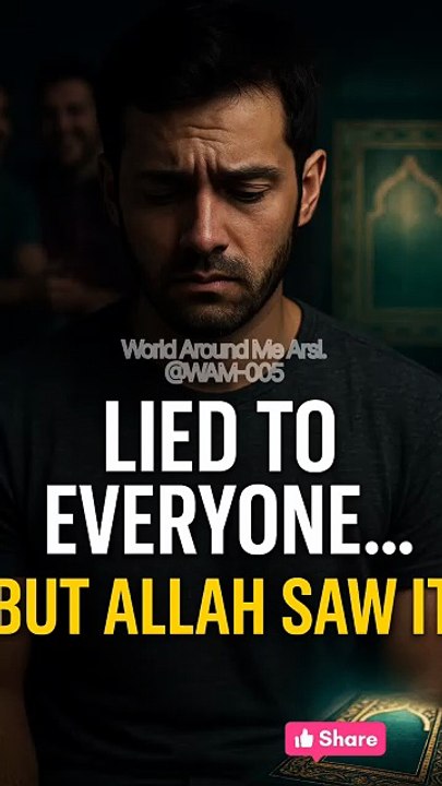 “He Lied… But Allah Was Watching”
