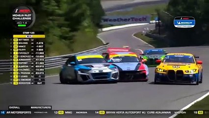 IMSA Pilot 2025 Mosport Race Wilkins Vance Selldorff Huge Crash