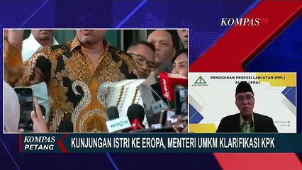 Menteri UMKM Klarifikasi Surat Istri ke Eropa, Mantan Waktum KPK: Jika Diterima Dubes, Maka...