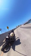 Man Slips and Falls While Riding Bike