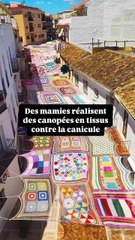 Des mamies luttent contre la canicule !