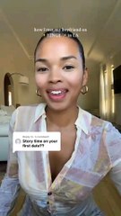 Replying to 📮 feeling like the luckiest girl in the world finding my bf on @Hinge 🖤 wanted to share our first date story & my experience !!! Part 1 #hinge #dating #fyp