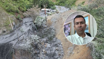 Gobernador de Cundinamarca habló del panorama de Quetame por deslizamientos de las últimas horas