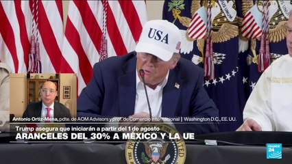 Antonio Ortiz-Mena: "Trump cree que los aranceles lo ayudan a verse fuerte"