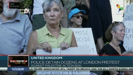 U.K. criminalizes solidarity: Police arrest dozens at London protest against Palestine action ban