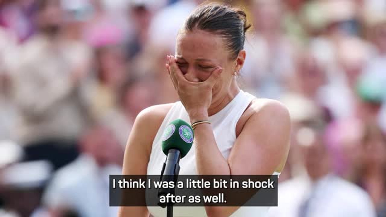 Anisimova will 'definitely come out stronger' after chastening Wimbledon final defeat