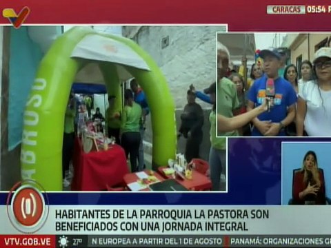 Caracas | Habitantes de La Pastora son favorecidos con una jornada de atención integral