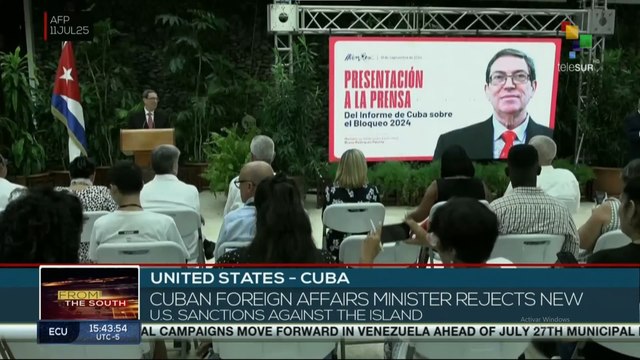 Cuba defiant: Foreign Minister slams new U.S. sanctions as economic warfare