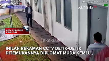 Update CCTV Indekos Diplomat Muda, 2 Jam Sebelum Kamar Dibongkar Paksa