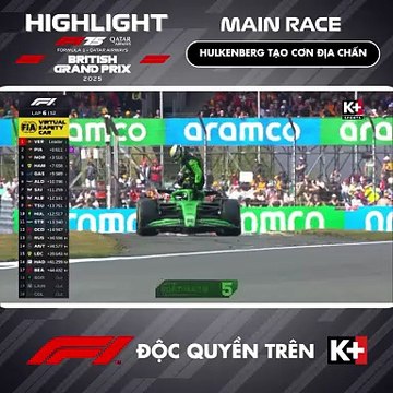 K+SPORT2 HD | Formula 1 Qatar Airways British Grand Prix 2025 : Main Race