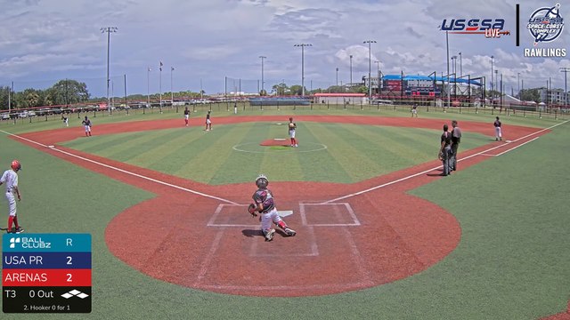 Arenas Travel Team VS USA Prime SWFL 12u - Thu, Jul 3, 2025 2:08 PM to Thu, 3:48 PM