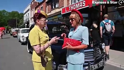 Scenes from the popular 1940's event at Black Country Living Museum.