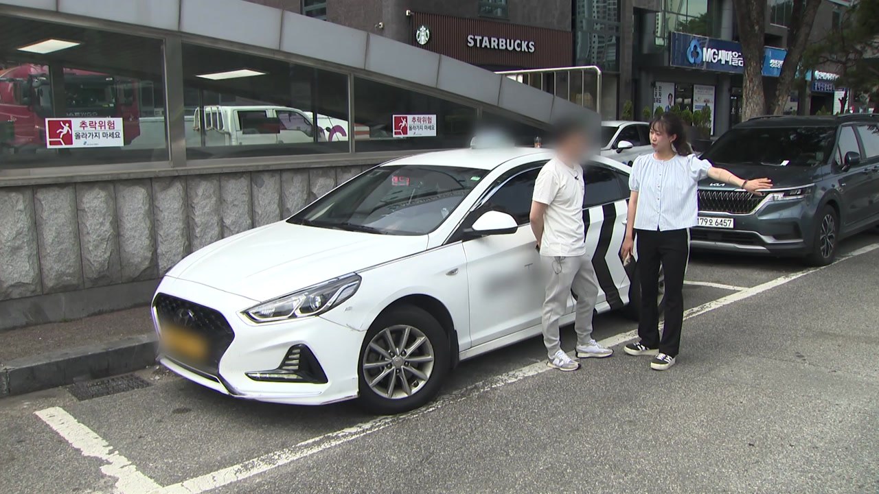 [단독]주소 묻는 택시기사 폭행한 만취 승객, 현행범 체포 / YTN