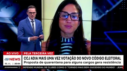 CCJ adia pela terceira vez votação de novo Código Eleitoral