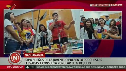 Carabobo | Jóvenes de Naguanagua presentan sus proyectos en la "Expo Sueños"