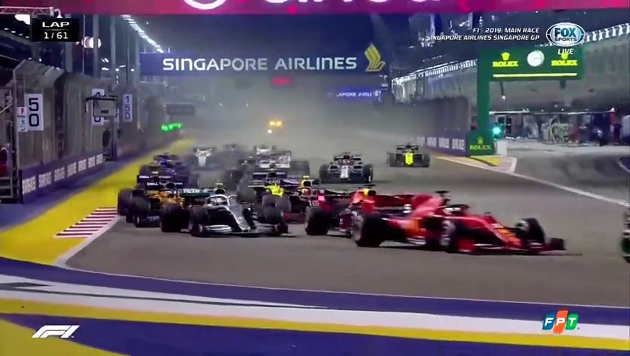 FOX Sports HD (FPT) | F1 2019 Main Race : Singapore Airlines Singapore GP