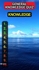 Think You Know It All? Prove It with This Quiz! 🤓 #knowledgequiz #trivia #generalknowledgequiz
