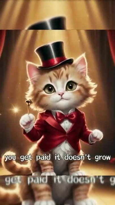“When Your Cat Exposes Your Finances in a Song 😂💵”