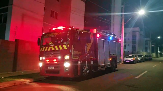Corpo de Bombeiros é mobilizado após vazamento de gás em apartamentos no Florais do Paraná