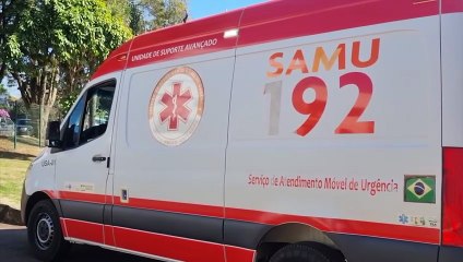 Com suspeita de AVC, homem de 34 anos de idade é entubado e encaminhado às pressas ao HU