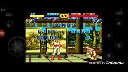 Fatal Fury 2 Andy Bogard vs Jubei Yamada fala de vitória do Jubei Yamada em português
