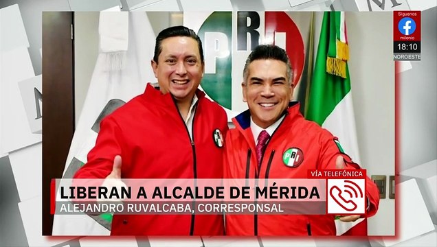 Líder del PRI en Mérida queda libre tras audiencias; usará brazalete en proceso judicial