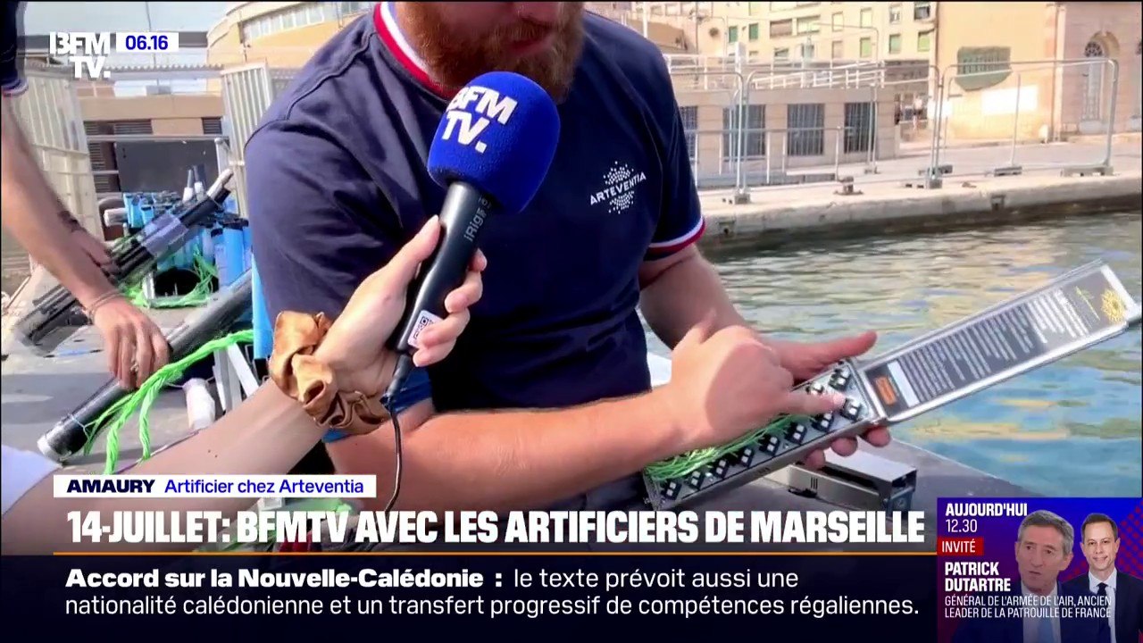 Le feu d'artifice du 14-Juillet maintenu à Marseille